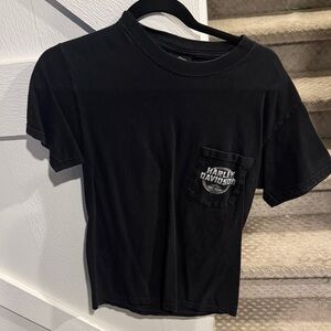 Harley-Davidson Black Tee with Pocket Logo